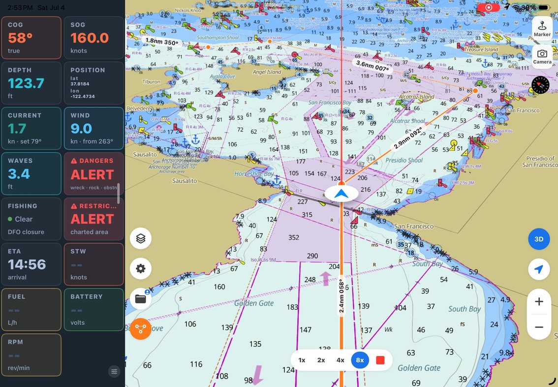 Reading an ENC chart — and why it beats a picture of one